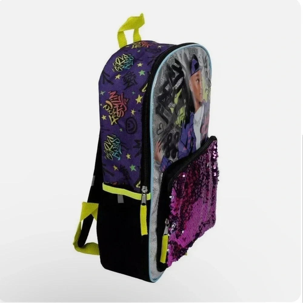 That Girl Lay Lay Nickelodeon Kids Backpack Sequin NWT